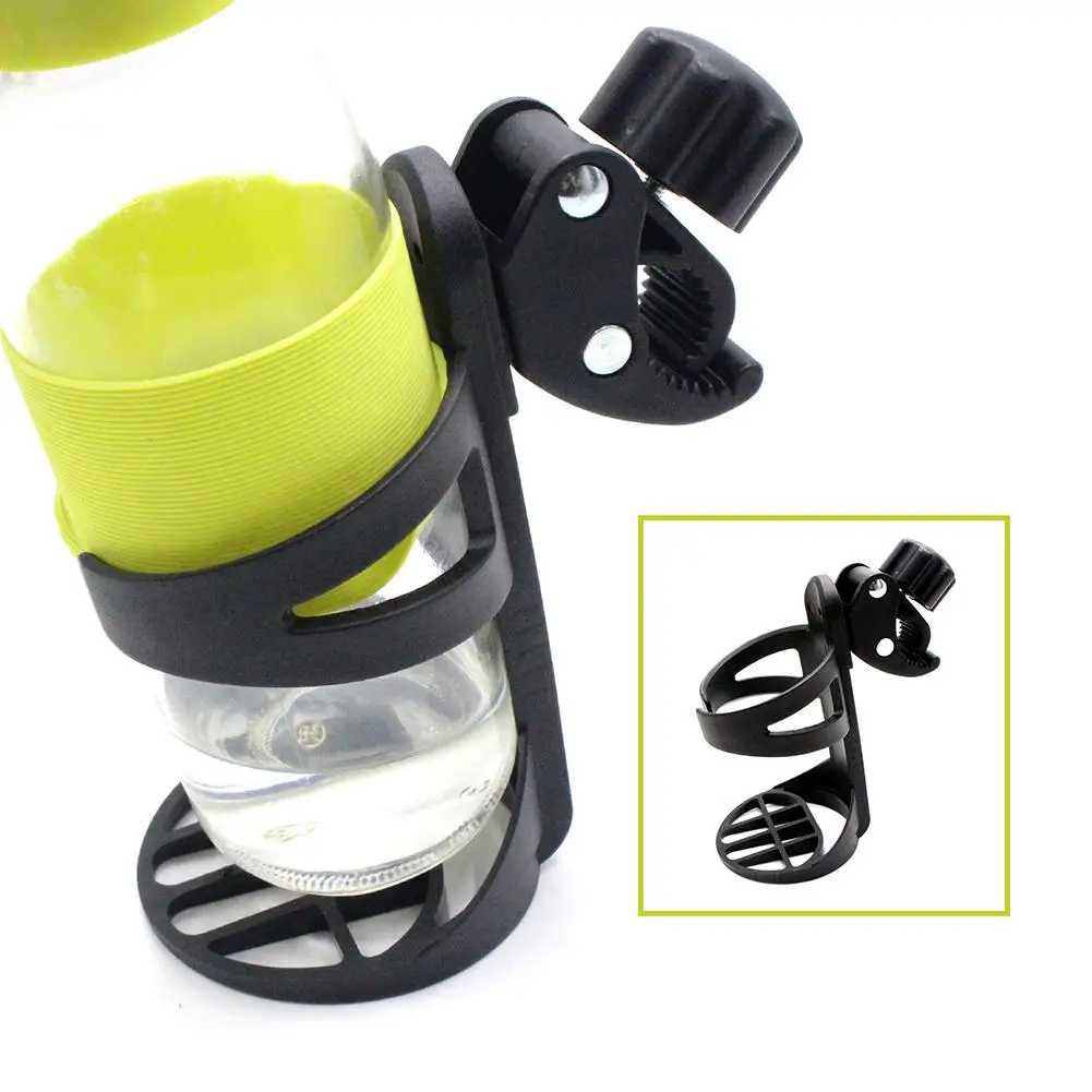

1pc Plastic Beverage Milk Bottle Bracket Cup Holder for Stroller Bicycle Tricycle Storage Holder 14.5cm x 8cm Stroller Accessori