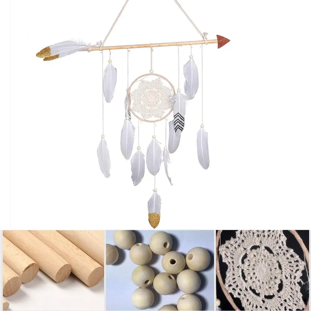 Decoración del hogar hecho a mano innovador corazón atrapasueños forma de flecha Cupid colgante Decoración habitación de regalo Decoración del hogar hecho a mano innovador corazón atrapasueños forma de flecha Cupid colgante Decoración habitación de regalo