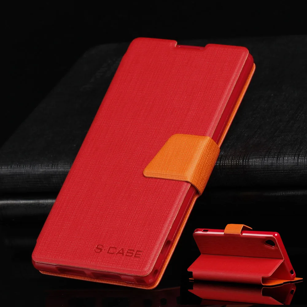 

Pu Leather 5.0For Sony Xperia Z1 Case For Sony Xperia Z1 C6903 L39H C6902 Cell Phone Flip Cover Case