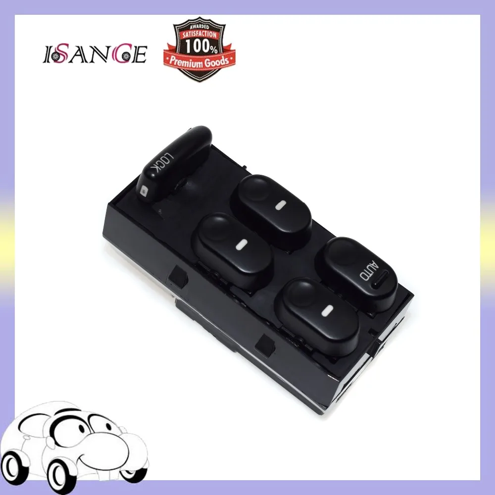 Isance Master Power Window Switch Left Front For Buick