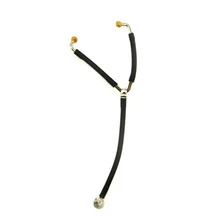 Миниатюрный набор стетоскопов, оборудование, украшение для детей, дети, ролевые игры, доктор, медсестры, игрушки, 1/12, кукольный домик