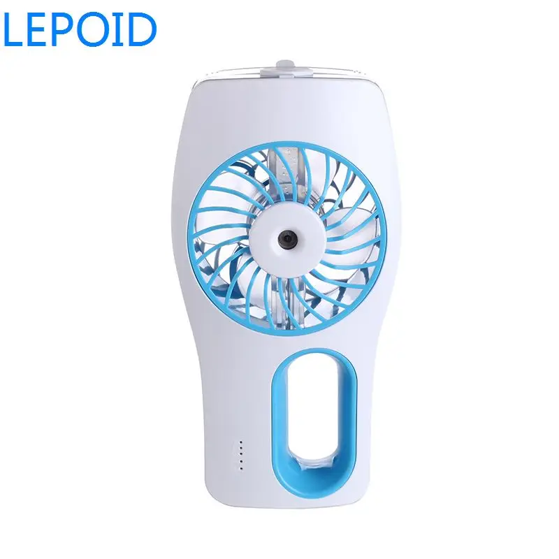 LEPOID ручной запотевающий вентилятор мини Персональный портативный охлаждающий вентилятор USB Перезаряжаемый ручной охладитель с распылителем для путешествий