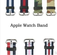 2016 new fashion star nylon band for apple watch sports nylon band for i watch abstract replacement offical colors hot sale