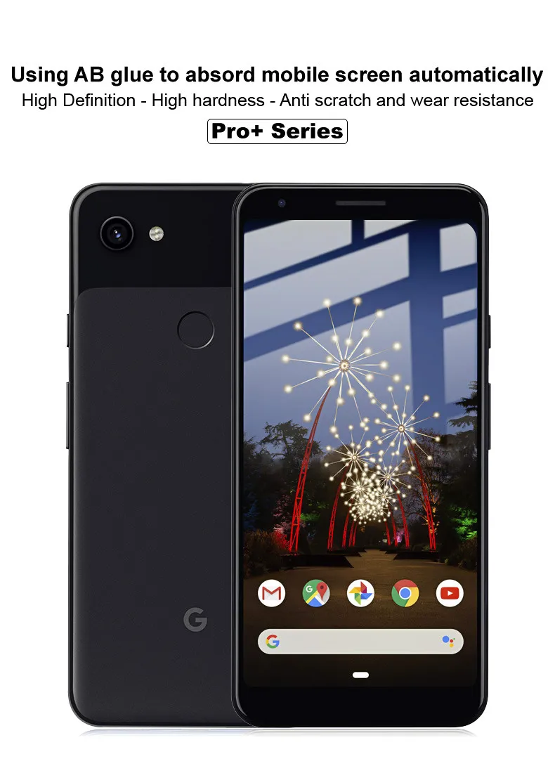 Для Google Pixel 3A экран из закаленного стекла полный экран покрытие IMAK Закаленное стекло протектор экрана полная защита