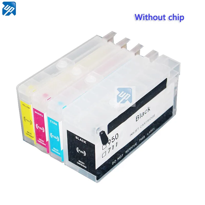 4 шт. картриджи для принтера hp 711 711XL Designjet T120 T520 | Компьютеры и офис