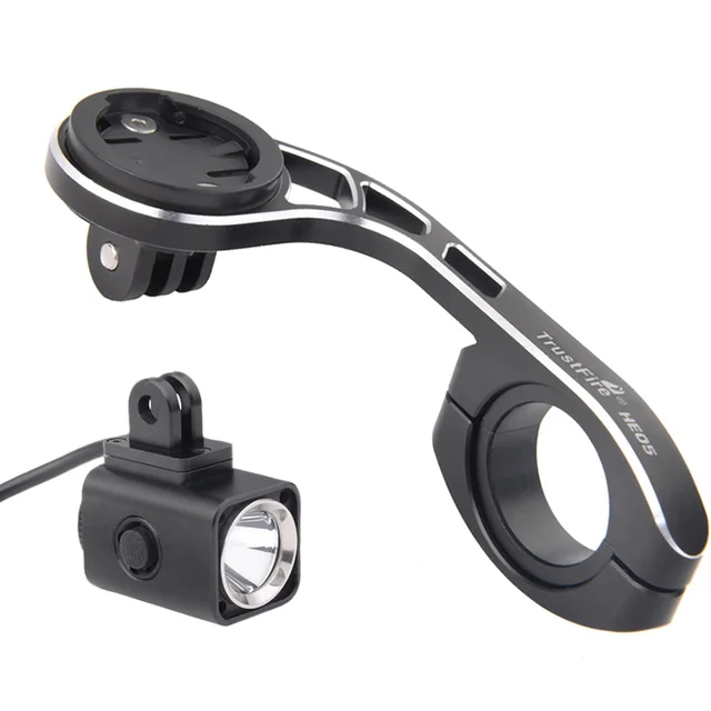 Special Price Bike light Trustfire D20 * XML-L2 Bicycle Light With Mount Bracket Extend Holder For GARMIN BRYTON Bike Computer GoPro Camera