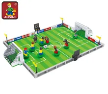 AUSINI 25590 Model building kits city football 251 Pcs 3D blocks Educational model building toys hobbies