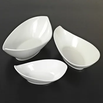

Ingot shaped Dish Melamine DInnerware Dinner Plate Hot Pot Restaurant Vegetables Dish A5 Melamine Imitation Porcelain Tableware