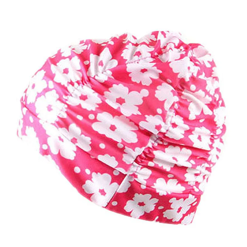 Adult Elastic Swimming Caps for Long Hair Soft Bathing Hat Summer Beach Swim Cap Stretch Drape for Men & Women Adults #2j05 (4)