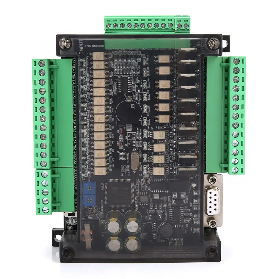 

Industrial Control Board FX3U-24MT 14 Input 10 Output 24V 1A motor regulator