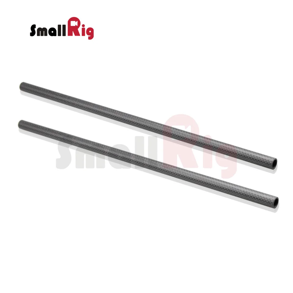 Haste de Fibra de Carbono Polegadas de Comprimento para Câmera Sistema de Apoio Ferroviário de 15mm-0871 Pacote de 2 Smallrig Dslr Pces 15mm 18 Rig - Image 2
