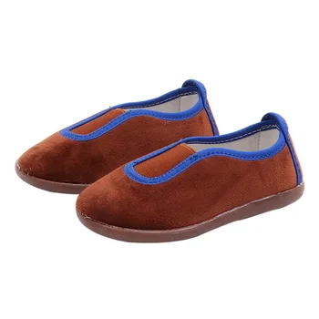

Kids Casual Canvas Shoes Boys Girls Spring Non-slip Floor Peas Loafers Shoes for Children