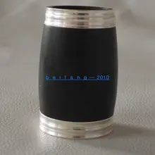 Отличный кларнет черное дерево баррель 50 мм деревянный Буфет Размер посеребренное кольцо