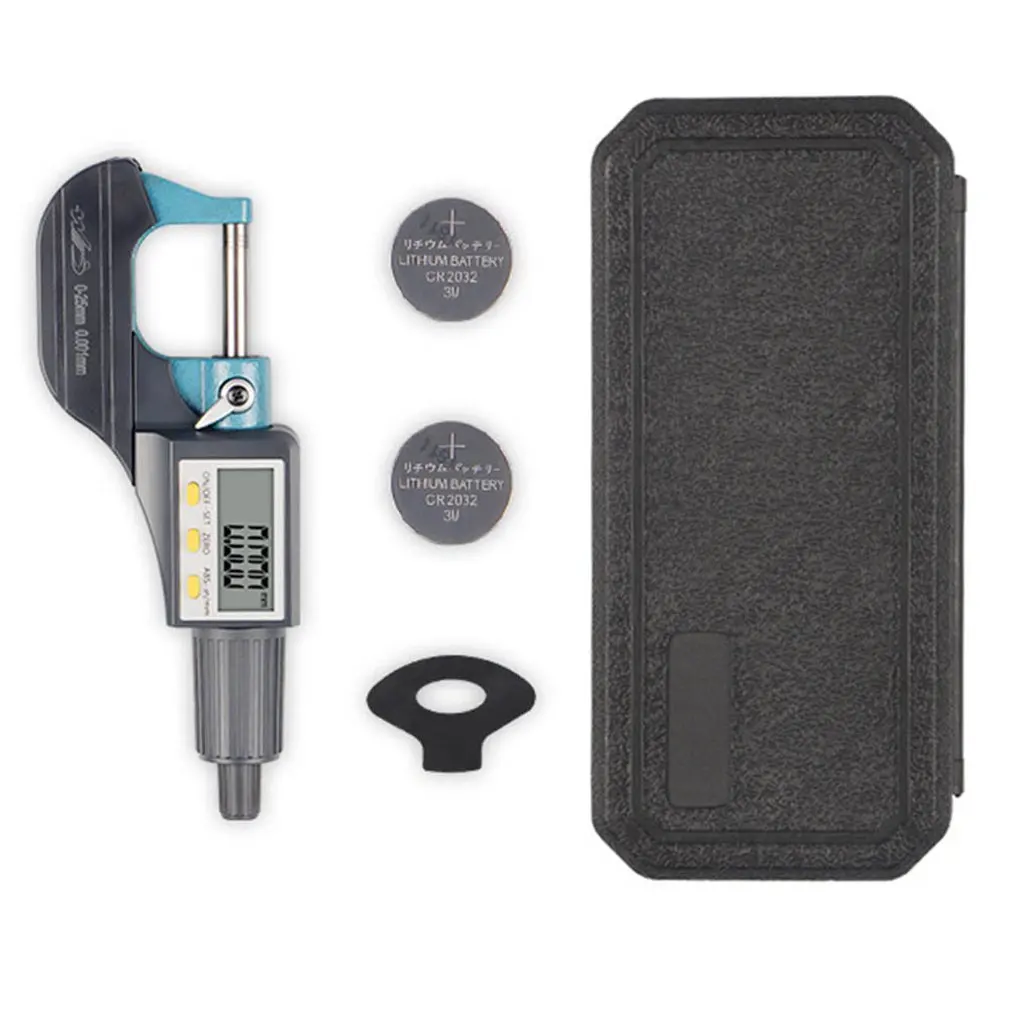 

Digital Electronic Micrometer ABS & Stainless Steel LCD Digital Caliper Portable Measuring Tool