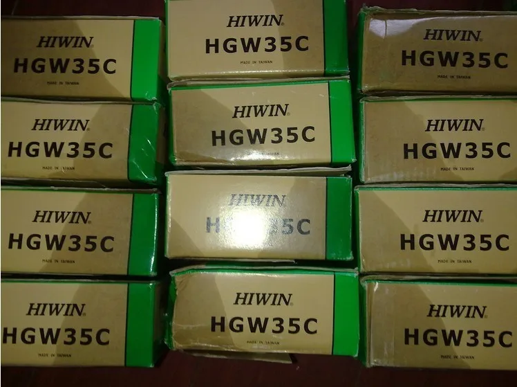 100% оригинальные HIWIN линейные перевозки/блок HGW45HC подшипники блока|linear guide way|hiwin
