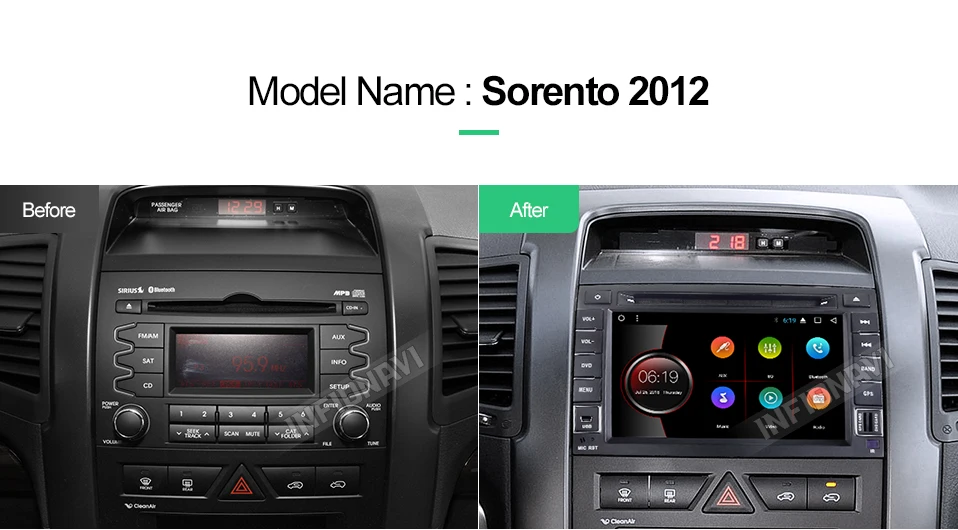 Sale Infidnavi ZLSLT7071 2G+32G android 7.1 car dvd for kia sorento 2009 2010 2011 2012 2 din in dash car stereo gps nagavition 0
