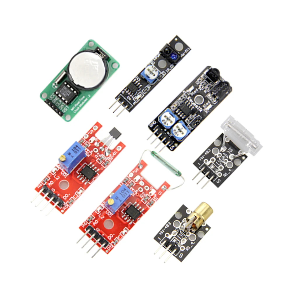 45 в 1 Набор сенсорных модулей s для arduino лучше чем 37 1|Интегральные схемы| |