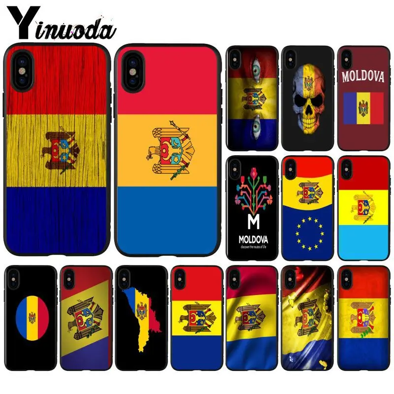 Best Yinuoda Moldova Flag Special Design Phone Cover for Apple iPhone X XS MAX 7 6 6S Plus 5 5S SE XR Case