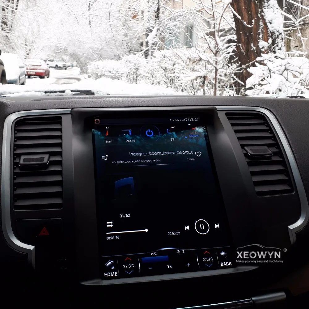 Pantalla Vertical Tesla estilo Quad core Android 1024*600 navegación GPS para coche de 9,7 pulgadas para Nissan teana Nissan J32 2008 -2012