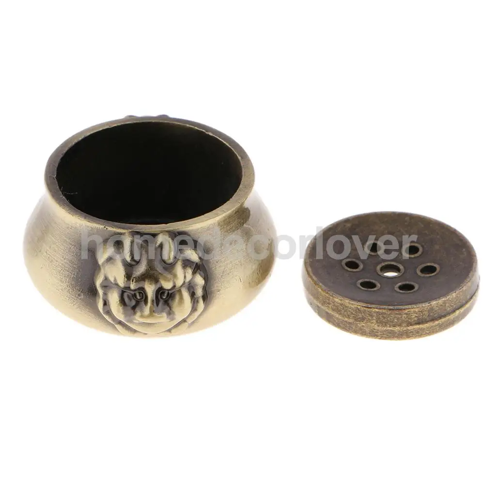 Chiense Style Copper Alloy Incense Burner Stick Holder Incense Base Plug Home Decoration