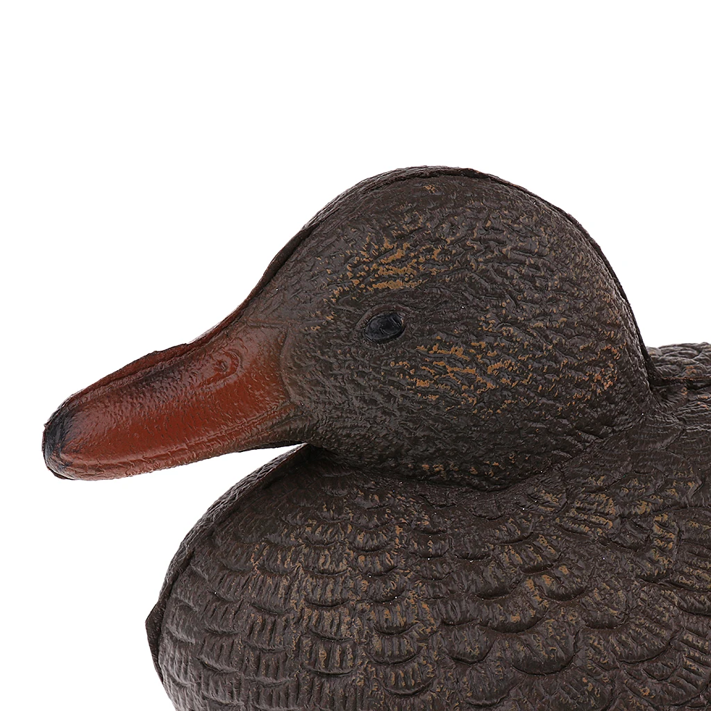 Durable Bow XPE Fishing Hunting Duck Decoy Drake Floating Keel Duck for Garden Yard Camping Hunting Tactical Accessorie
