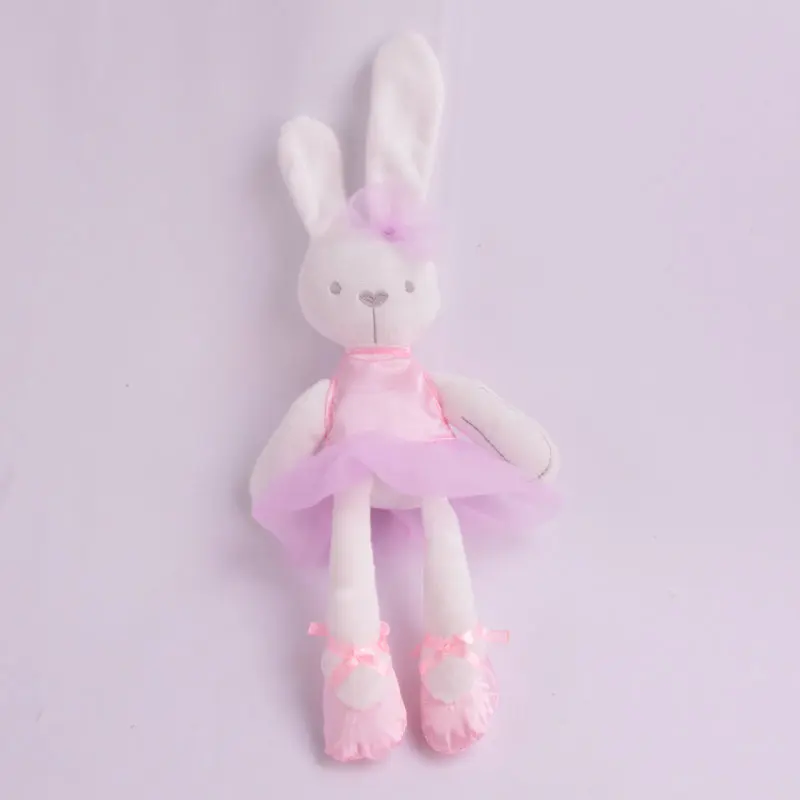 Cute Easter Bunny Soft Plush Rabbit Stuffed Animal Toy Appease Baby Bed Pillow Toy Kids Baby Girl Kawaii Kid Baby Birthday Gift - Image 2