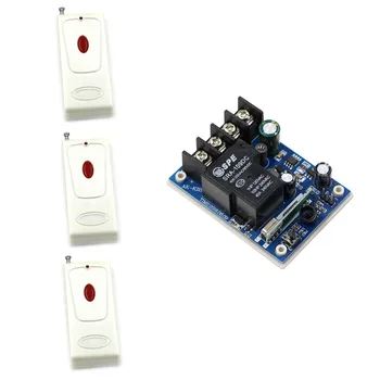 

DC 12V 24V 36V 48V Wireless Remote Control Switch Radio 1CH Relay Wireless Remote Power Switch Receiver + 3 x Transmitter