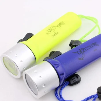 

High-quality Professional Underwater Diving Flashlight 1200Lm Q5 LED Scuba Dive Torch Lighting Light Waterproof Portable Lantern