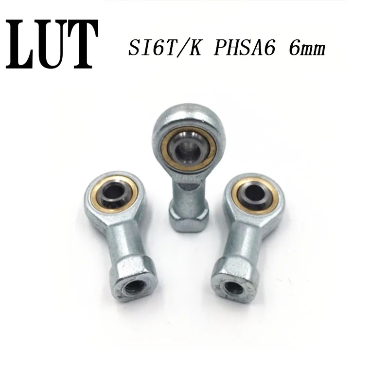 Uxcell SSI6T/K Rod End Bearing - 6mm Bore Stainless Steel (M6x1 Thread)