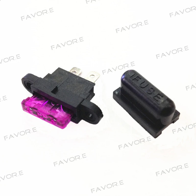 

10pcs plug in ATO ATC Auto Car Motocycle regular standard Medium Blade Fuses holder