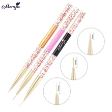 Painting-Brush Liner Manicure-Tools Drawing-Pen Diy-Tips Nail-Art French-Lines Monja