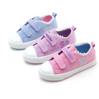 

Children Kid Canvas Shoes Girls Sport Casual Shoes Baby Girls Student Sneakers 3T 4T 5T 6T 7T 8T 9T 10T 11T 12T 13T 14T