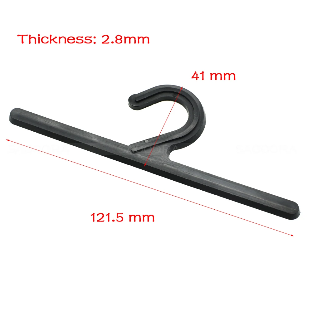 121mm Length Plastic Sock Hook Hanger For Sock Stocking Underwear