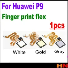 1 шт. подлинный для huawei P9 сканер отпечатков пальцев гибкий кабель Кнопка возврата ключа запасные части