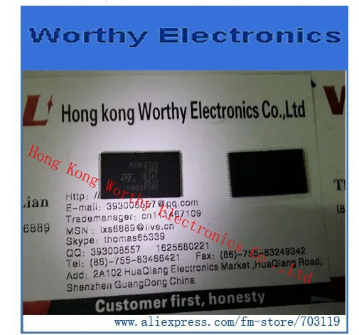 US $258.00 Free shipping10PCSLOTM29F032D70N6M29F032D70N6 TSOP40
