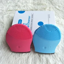 Электрический очищающее средство с вибрациями, устройство для очистки пор силиконовый чистящий массажер-щетка вибромассажер для лица спа-уход за кожей массаж GMR179