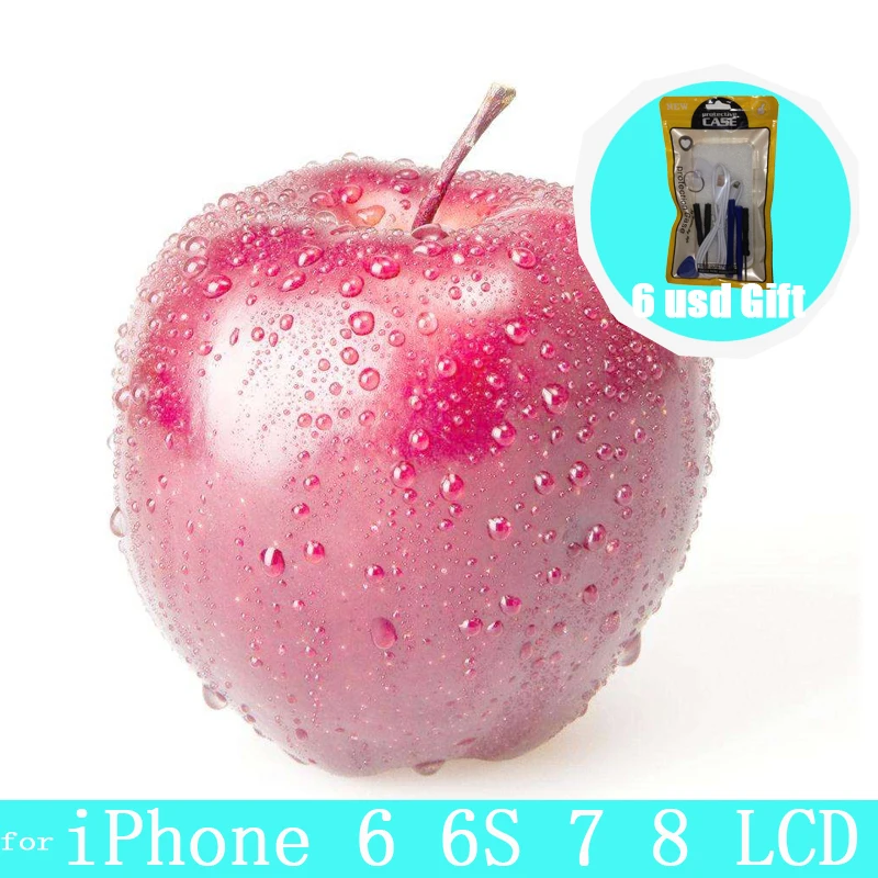 6 USD GIFT for iPhone 6 6S 7 8 LCD Screen Replacement Display Mobile Phone LCDS Black White with Retail Package AAAA Quality OEM 6 USD GIFT for iPhone 6 6S 7 8 LCD Screen Replacement Display Mobile Phone LCDS Black White with Retail Package AAAA Quality OEM