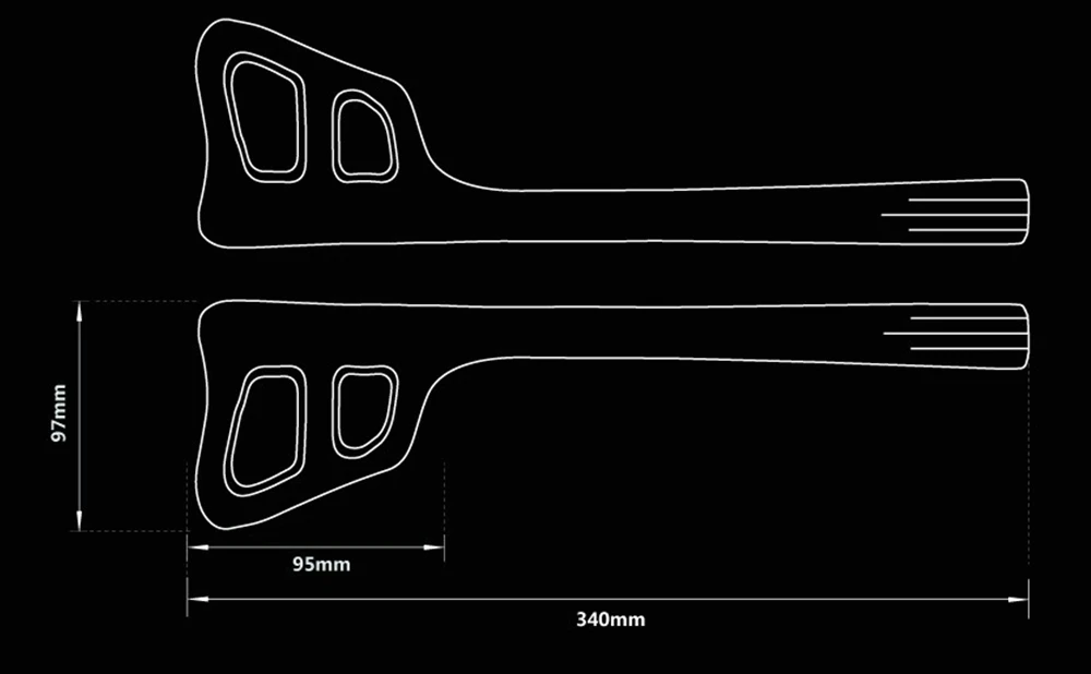 Tomtou углеродного волокна велосипед aerobar дорожный велосипед MTB велосипеда Aero бар подлокотник релаксации aerobar для 31.8 мм красный- TC7T23