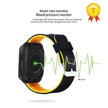 Умный Браслет кровяное давление Bluetooth Монитор Сердечного Ритма Смарт-браслет сообщение напоминание носимые устройства квадратный смарт-браслет