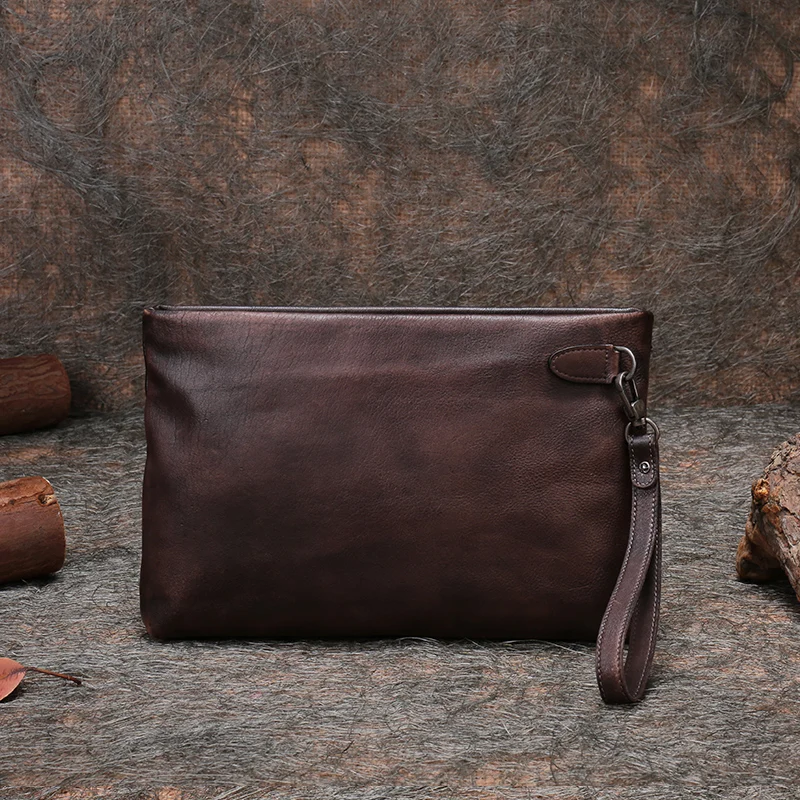 Ретро Браслет сумка последние для женщин клатч сумки ручной работы пояса из натуральной кожи кошелек с карман для сотового телефона унисекс