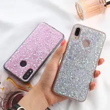 Кремния блеск принципиально для huawei P Smart P20 P8 P9 P10 Lite Coque для Huawe Honor 8X Коврики 10 20 Lite Pro Nova 2 плюс 3 3i случае