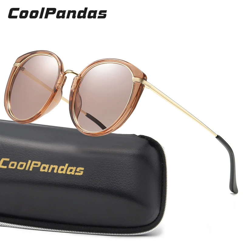 

BRAND DESIGN Summer Ocean candy color Tinted lens Ladies Polarized Sunglasses Women Round Sunglasses Gradient Lend Shades UV400