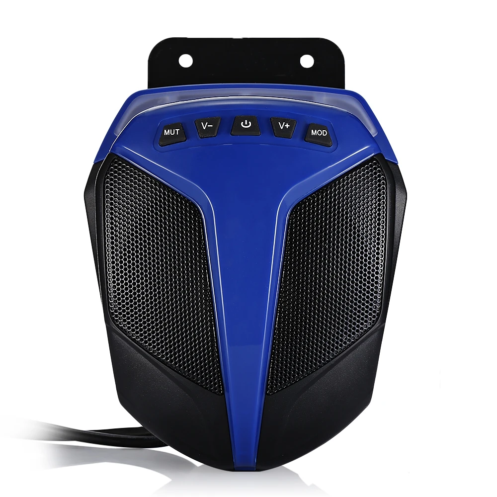 

Pair of MT486 Motorcycle Bluetooth Speaker Subwoofer Music Player with FM Radio Waterproof Subwoofer MP3 Audio