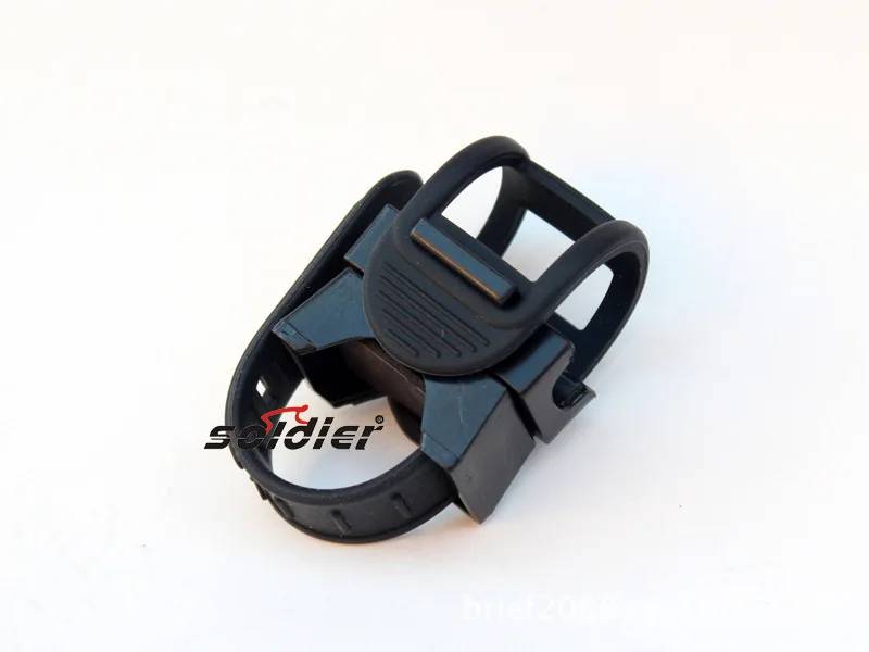 

Bicycle Front Light Clip Flashlight Holder Bicycle Light Holder Rotational Cycling Bike Mount Holder
