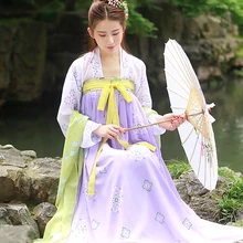 Новое поступление, китайский женский традиционный старинный династии Хань, платье в народном стиле AD201604019