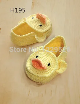 

new model Duck Duckling Crochet Baby Booties baby