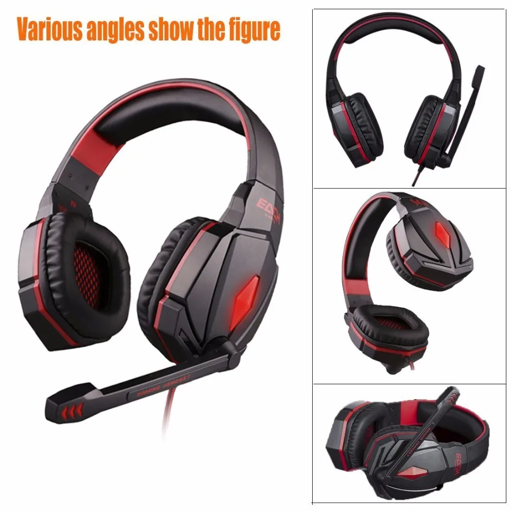 Игровые наушники KOTION EACH G4000 Pro с разъемом USB 3 5 мм и микрофоном|gamer headset|headset eachheadset with