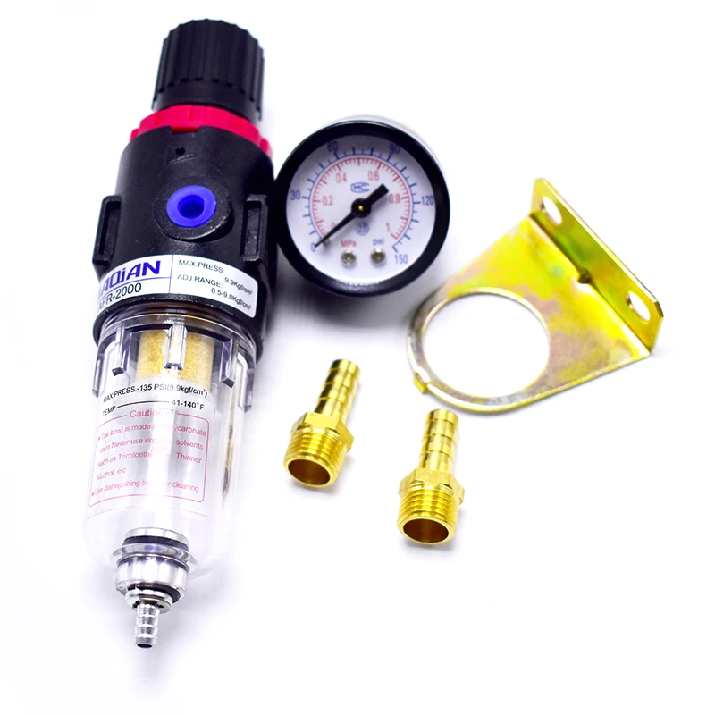 

2018 Hot Search 1/4" AF2000-02 Compressed Air Compressor In Line Moisture Water Filter Trap Pneumatic Components