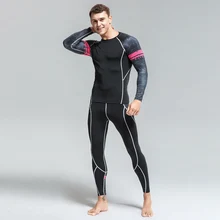 Мужские и wo мужские Бодибилдинг термобелье рашгарда ММА с длинными рукавами Топы И Футболки спортивный костюм колготки сжатый Топ 4XL