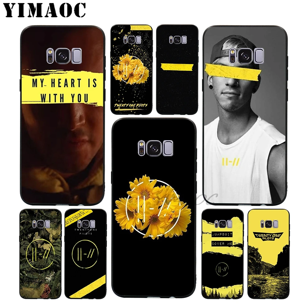 Мягкий чехол YIMAOC Twenty One Pilots 21 для Samsung Galaxy S10 S10e S9 S8 A6 Plus S7 S6 Edge A7 A5 A3 J6 Note 9 8 |